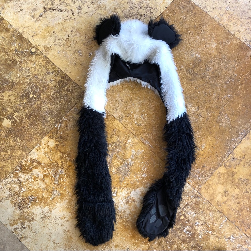 Panda hood hat spirit hood